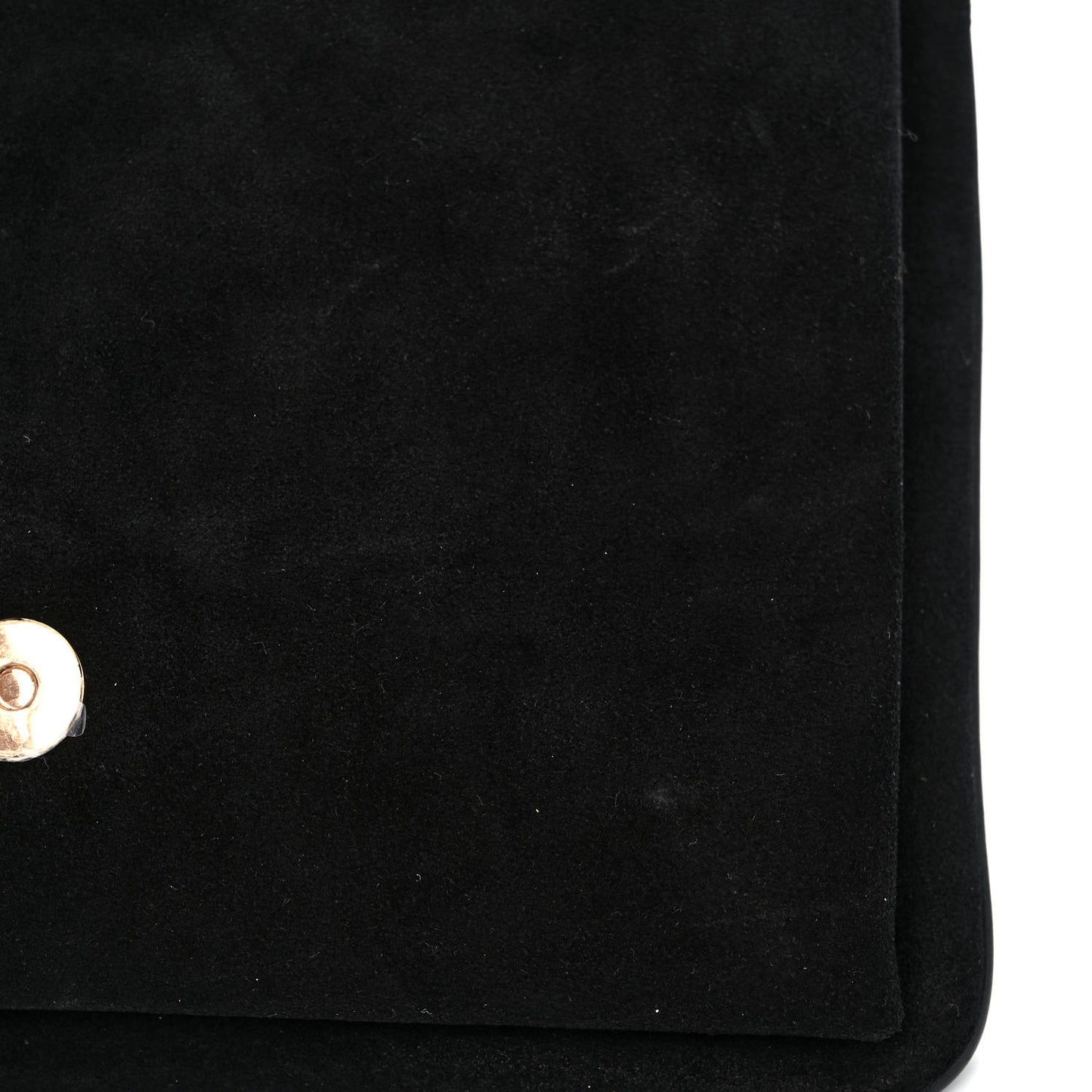 Suede Medium Arli Flap Shoulder Bag Black