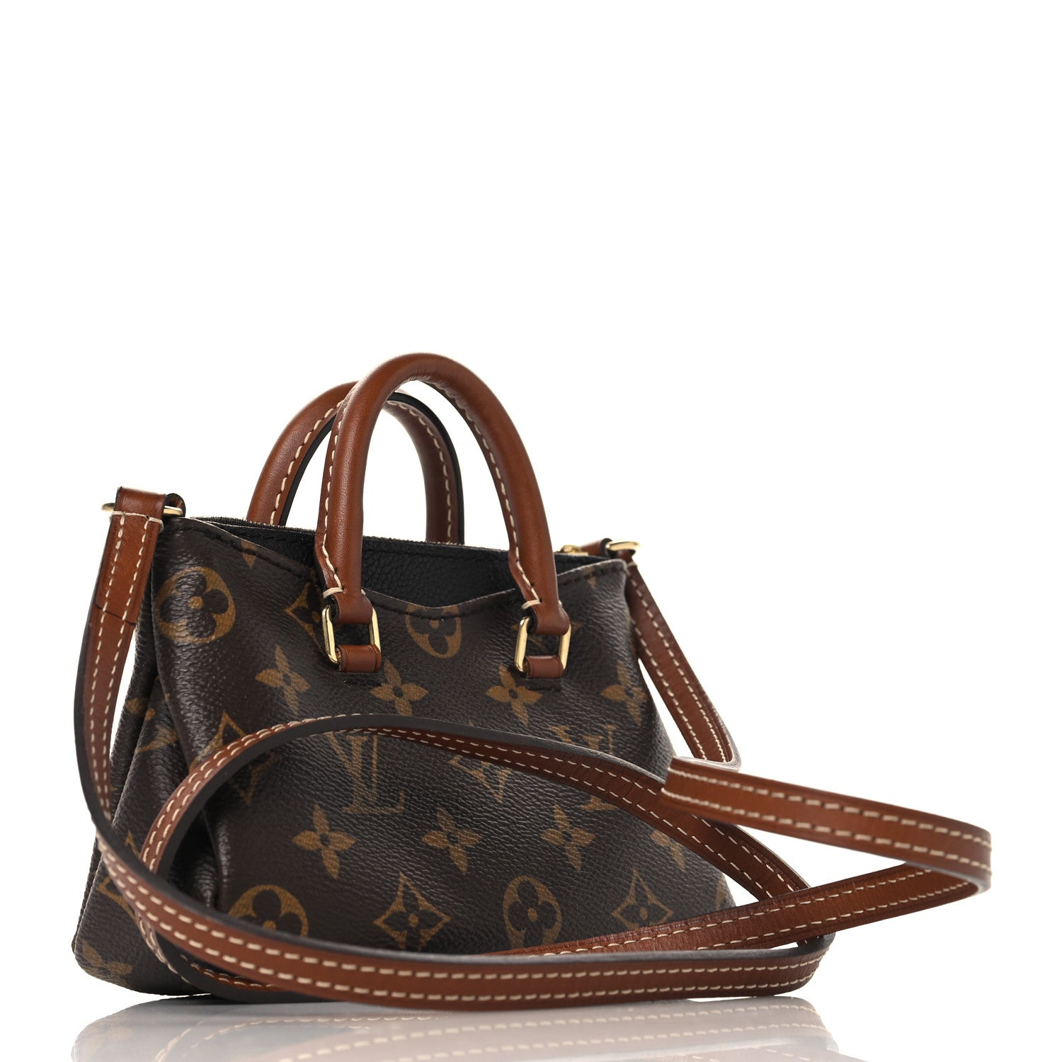Louis Vuitton Monogram Nano Pallas Black 2 of 9