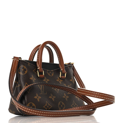 Louis Vuitton Monogram Nano Pallas Black 2 of 9