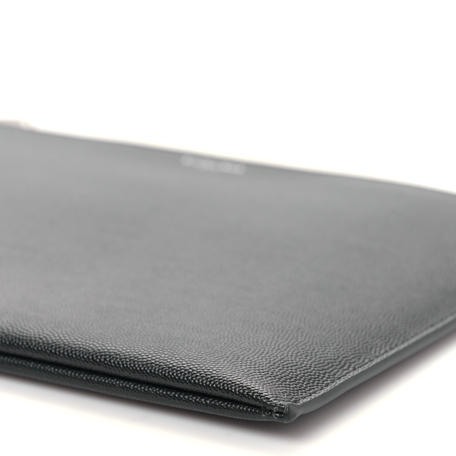Saint Laurent Grain De Poudre Zipped Tablet Holder Black 9 of 9