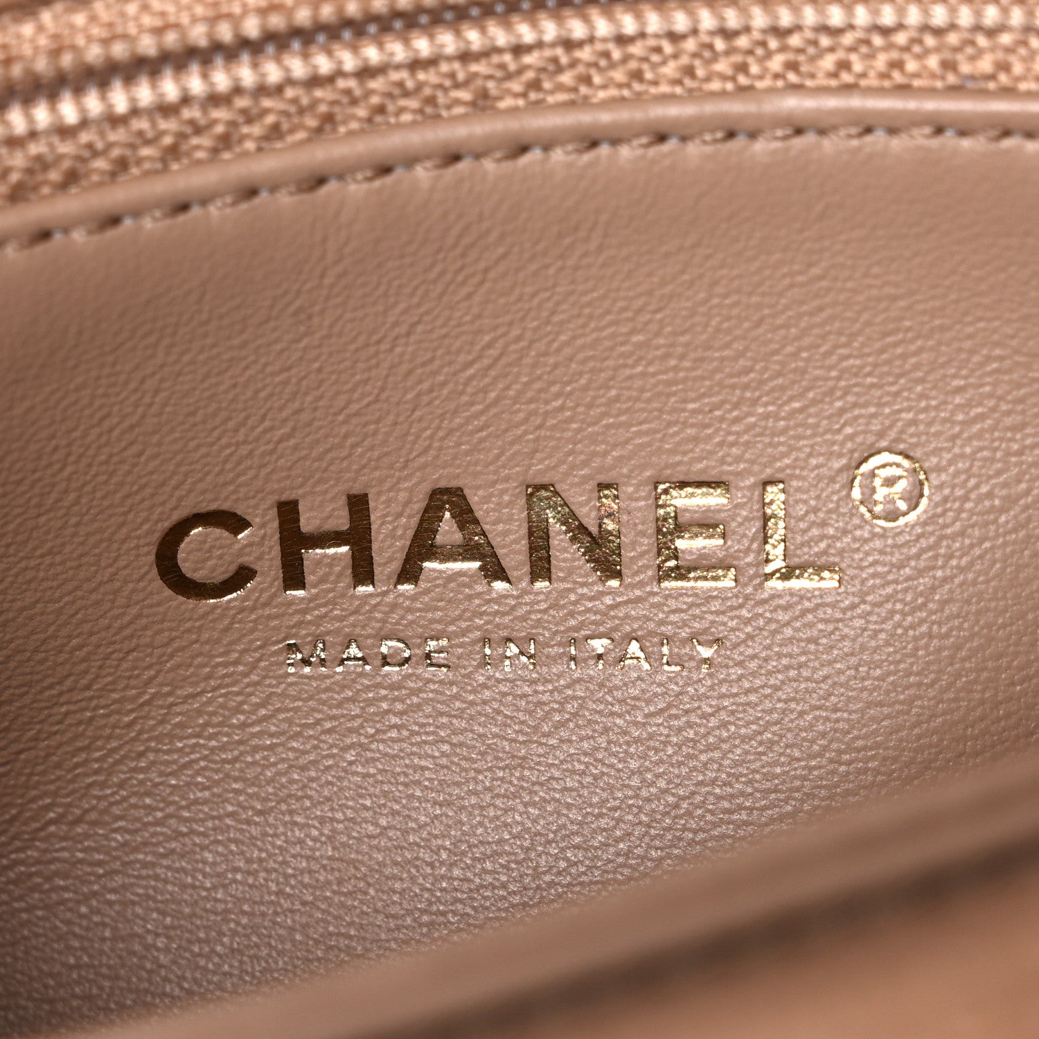 Chanel Caviar Quilted Mini Coco Handle Flap Beige 6 of 11