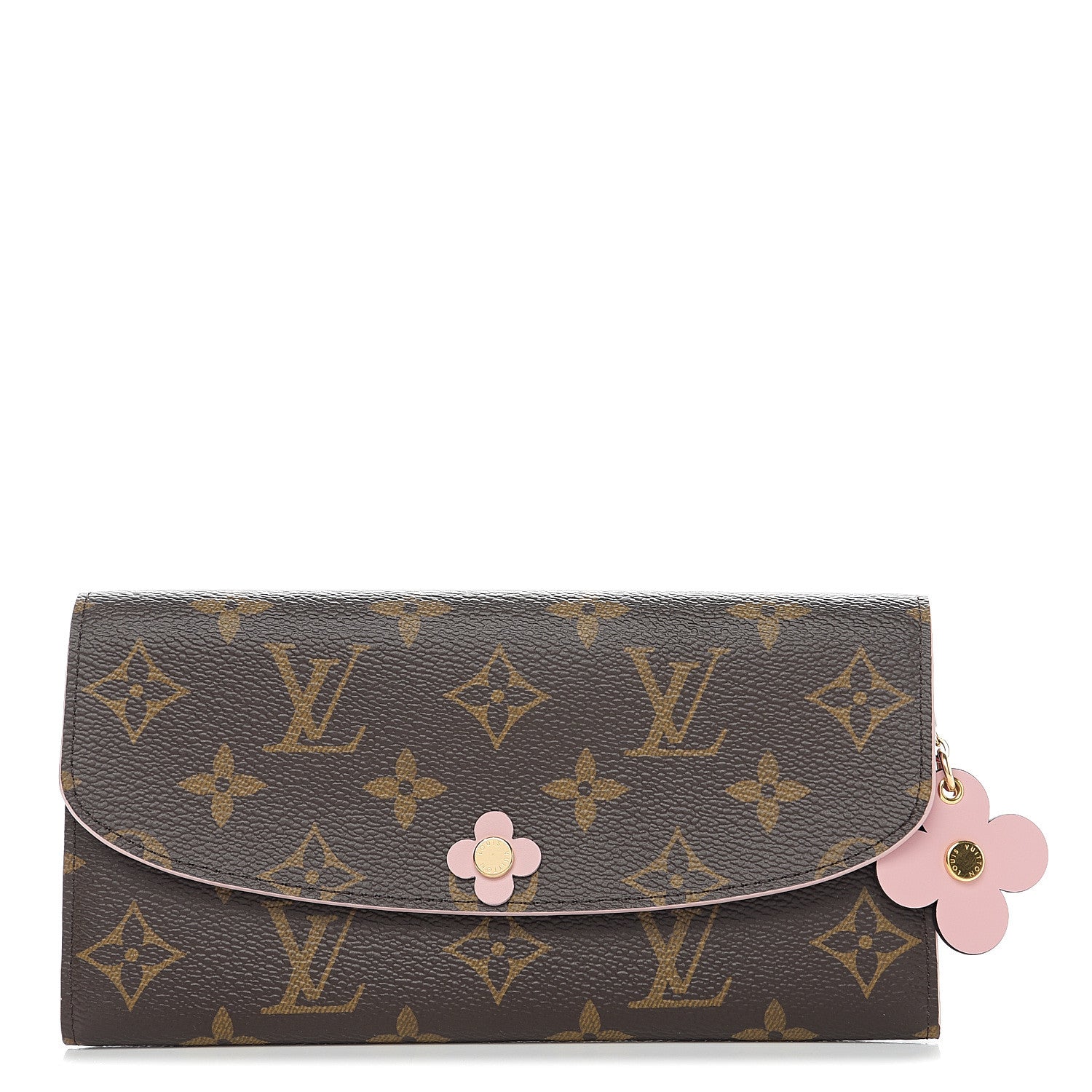 Louis Vuitton Monogram Bloom Flower Emilie Wallet 1 of 6