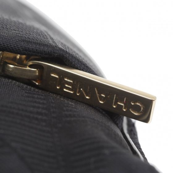 Nylon Travel Convertible Belt Bag Black