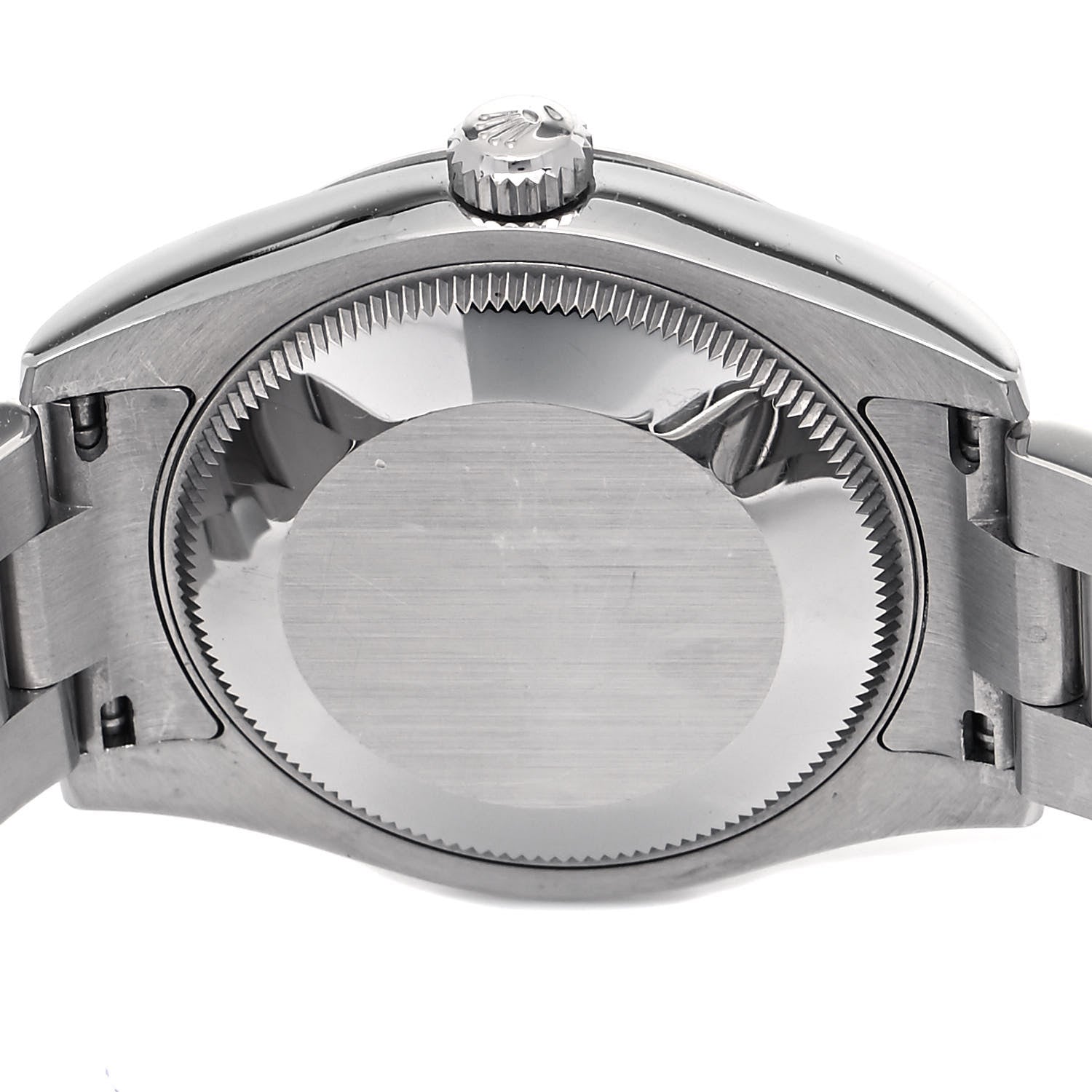 Rolex Stainless Steel 18K White Gold 31mm Oyster Perpetual Datejust Watch White Roman 178274 4 of 5