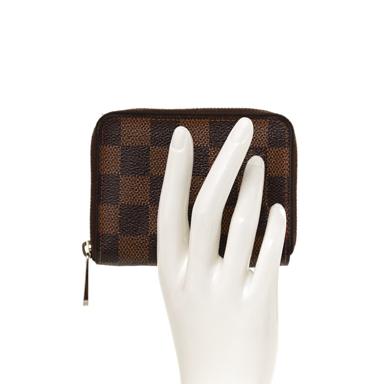 Louis Vuitton Damier Ebene Zippy Coin Purse 3 of 11