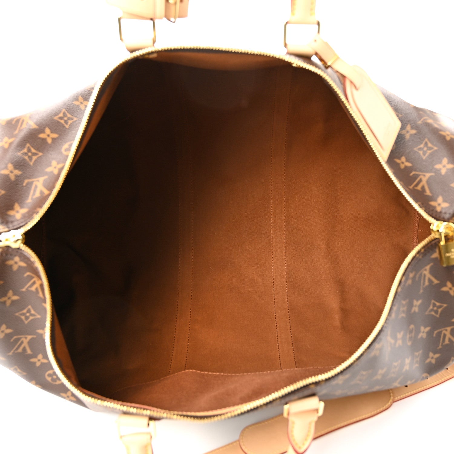 Louis Vuitton Monogram Keepall Bandouliere 55 5 of 10