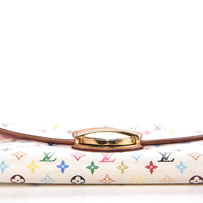Louis Vuitton Monogram Multicolor Eugenie Wallet White Litchi 10 of 15