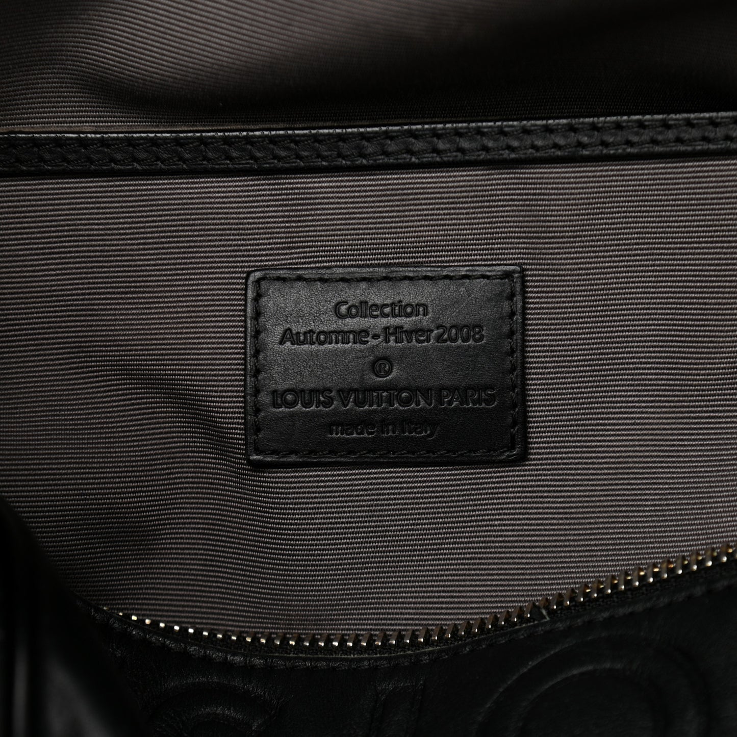 Calfskin Embossed Speedy Cube 30 Black