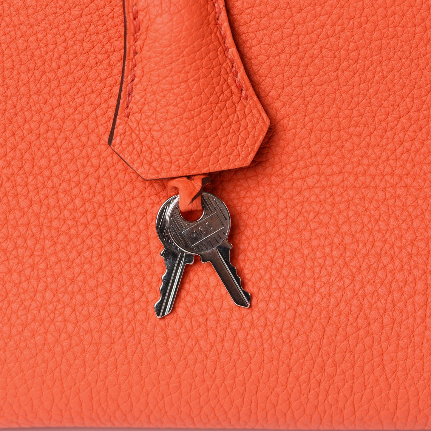 Togo Birkin 35 Orange Poppy