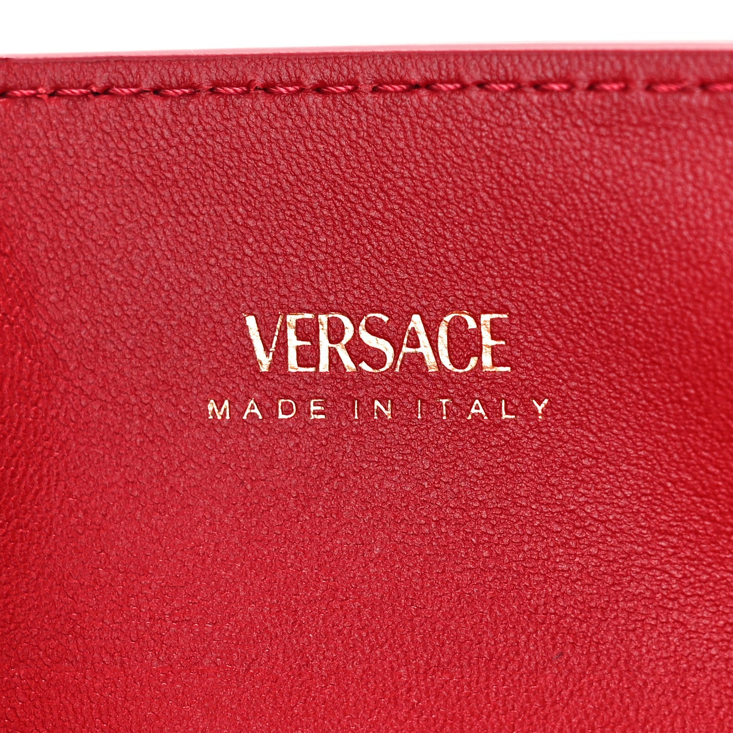 Calfskin Small Medusa '95 Tote Bag Red