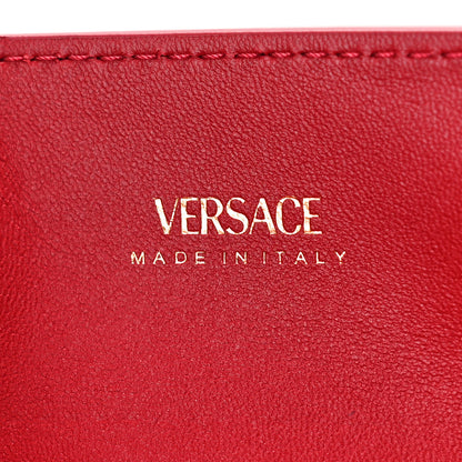 Versace Calfskin Small Medusa '95 Tote Bag Red 6 of 10