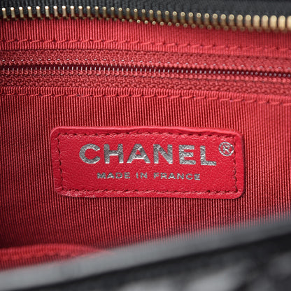 Chanel Aged Calfskin Quilted Medium Gabrielle Hobo Black 6 of 10
