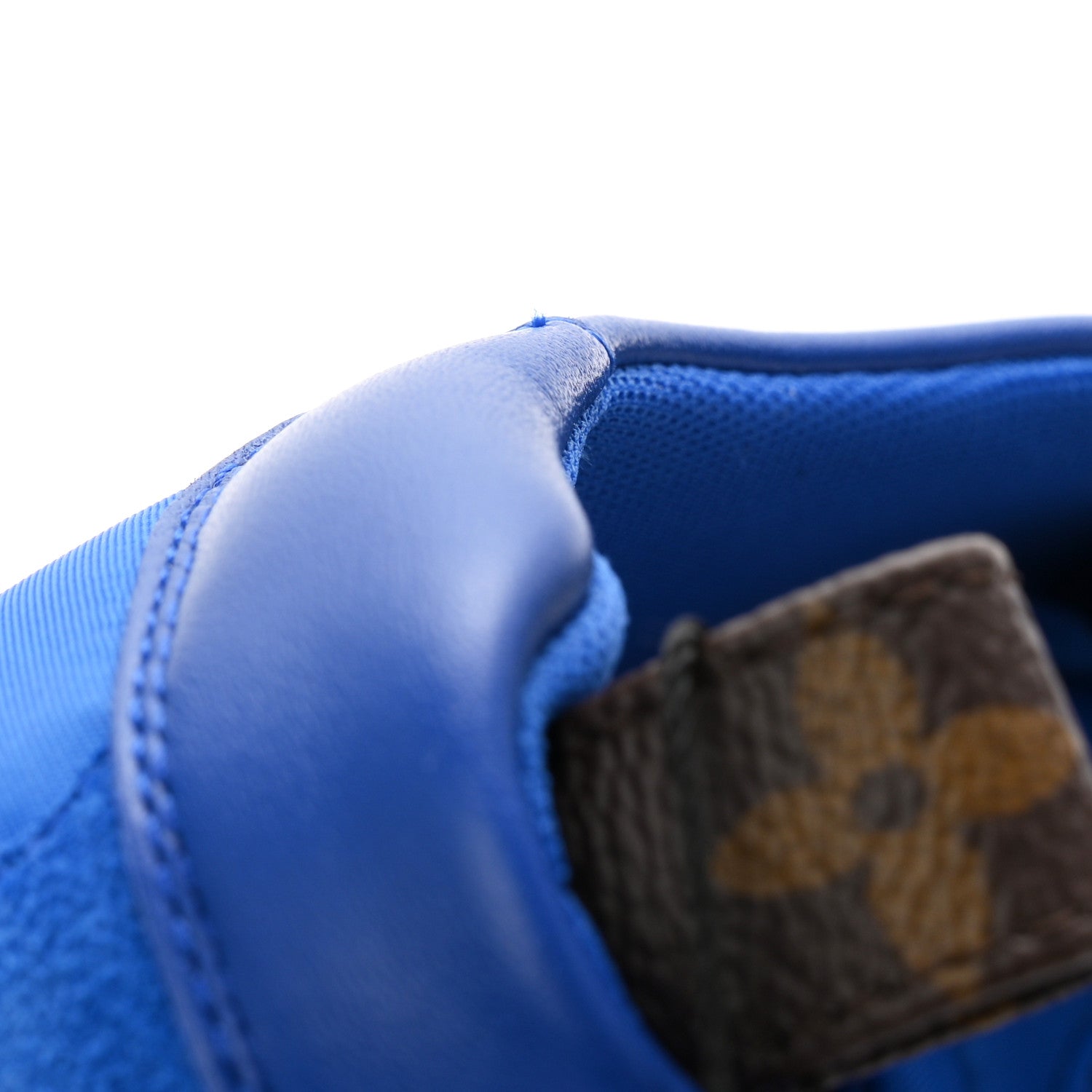 Louis Vuitton Suede Calfskin LV Sneakerina 39.5 Electric Blue 10 of 11