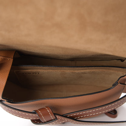 Loewe Grained Calfskin Small Gate Crossbody Bag Caramel Pecan 5 of 11