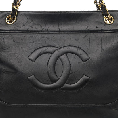 Chanel Lambskin CC Shoulder Bag Black 7 of 15