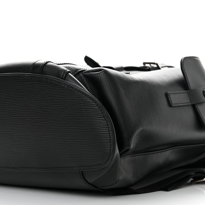 Louis Vuitton Epi Christopher Backpack PM Black 10 of 10