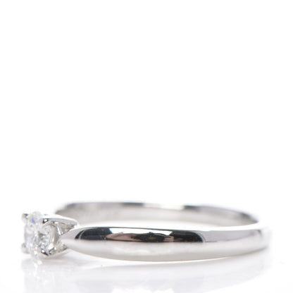Tiffany Platinum Diamond .17ct Harmony Solitaire Engagement Ring 4.75 3 of 7