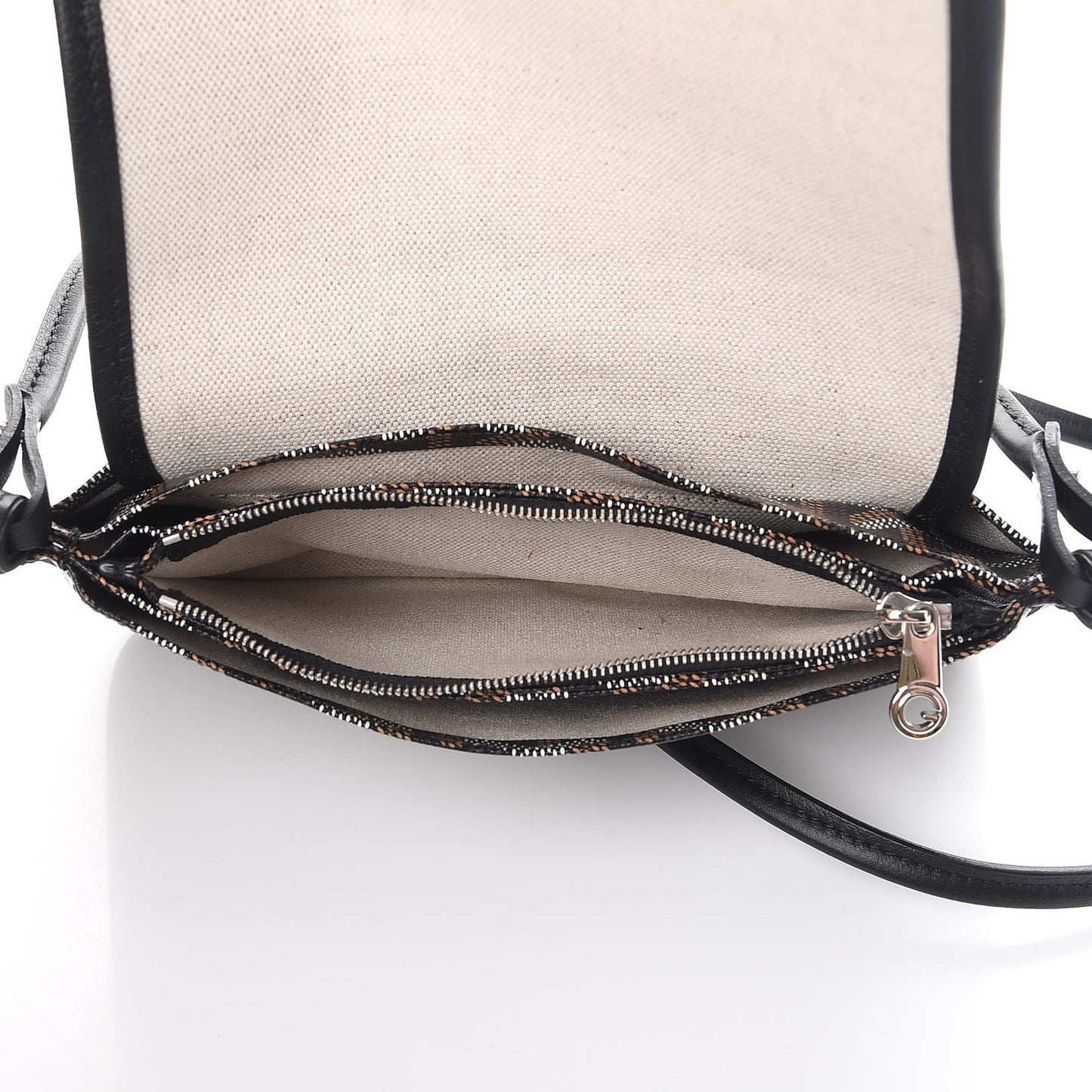 Goyardine Plumet Wallet Clutch Black