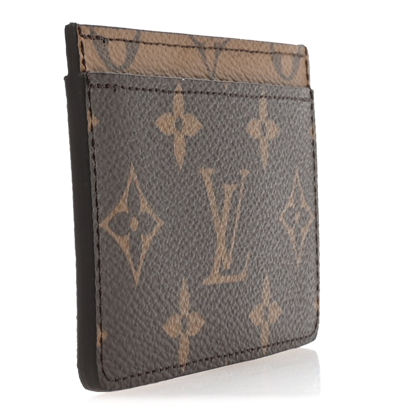 Reverse Monogram Card Holder