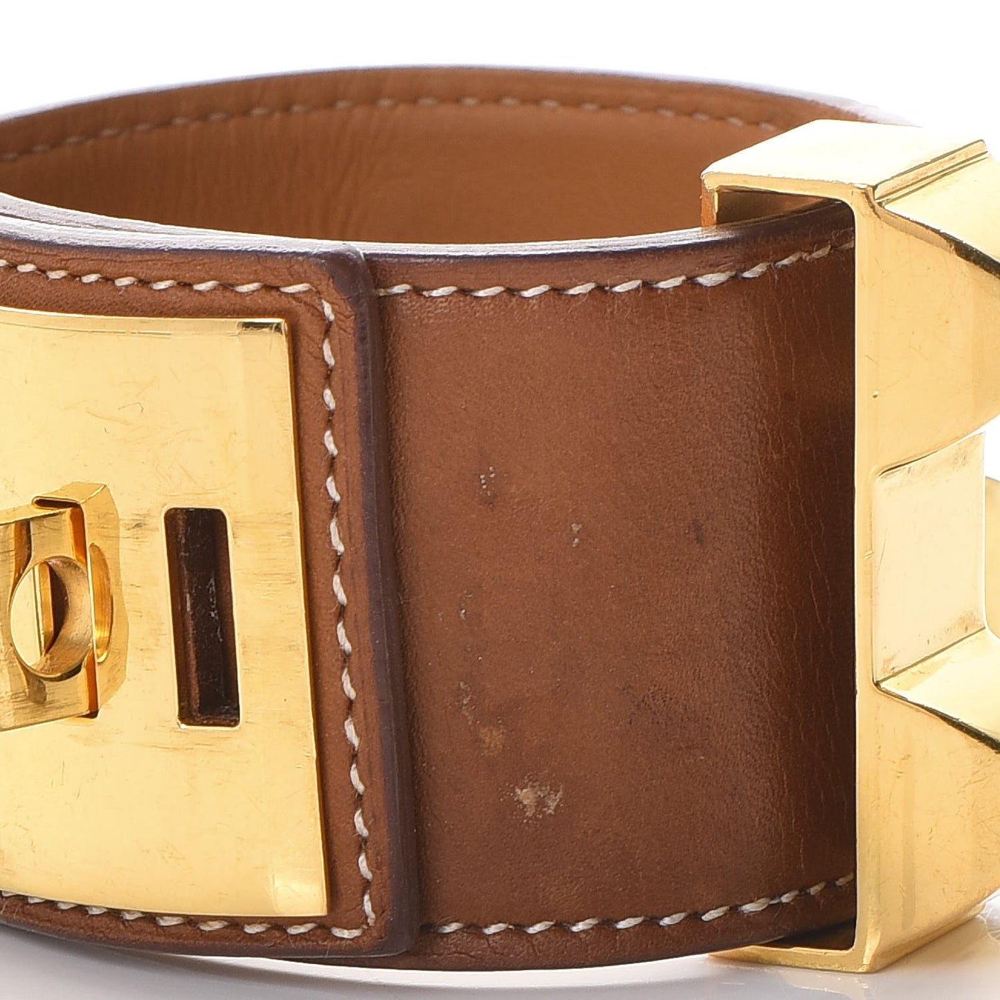 Barenia Collier de Chien CDC Bracelet S Fauve