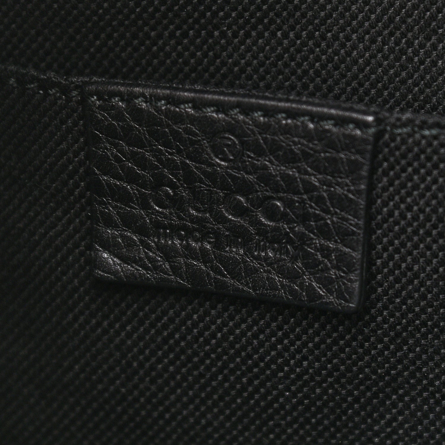 Gucci Cellarius Calfskin Mini Bamboo Shopper Tote Black 6 of 9