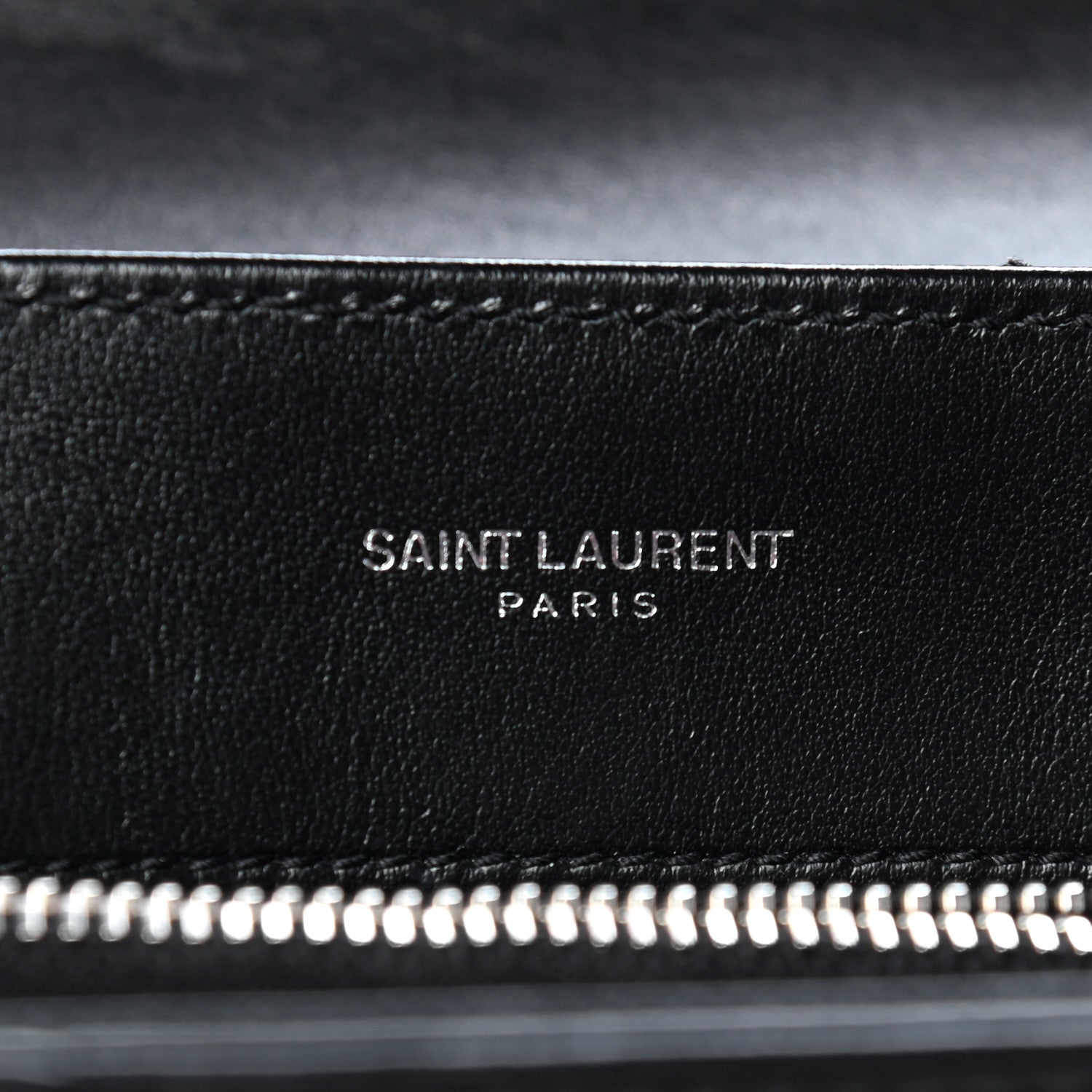 Saint Laurent Calfskin Y Quilted Monogram Small Loulou Chain Satchel Black 8 of 10