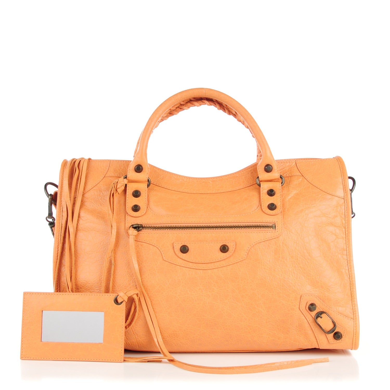 Balenciaga Agneau Classic Hardware City Rose Blush 1 of 7