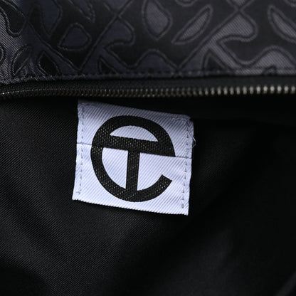 Telfar Monogram Jacquard Large Shopping Bag Black 6 of 8