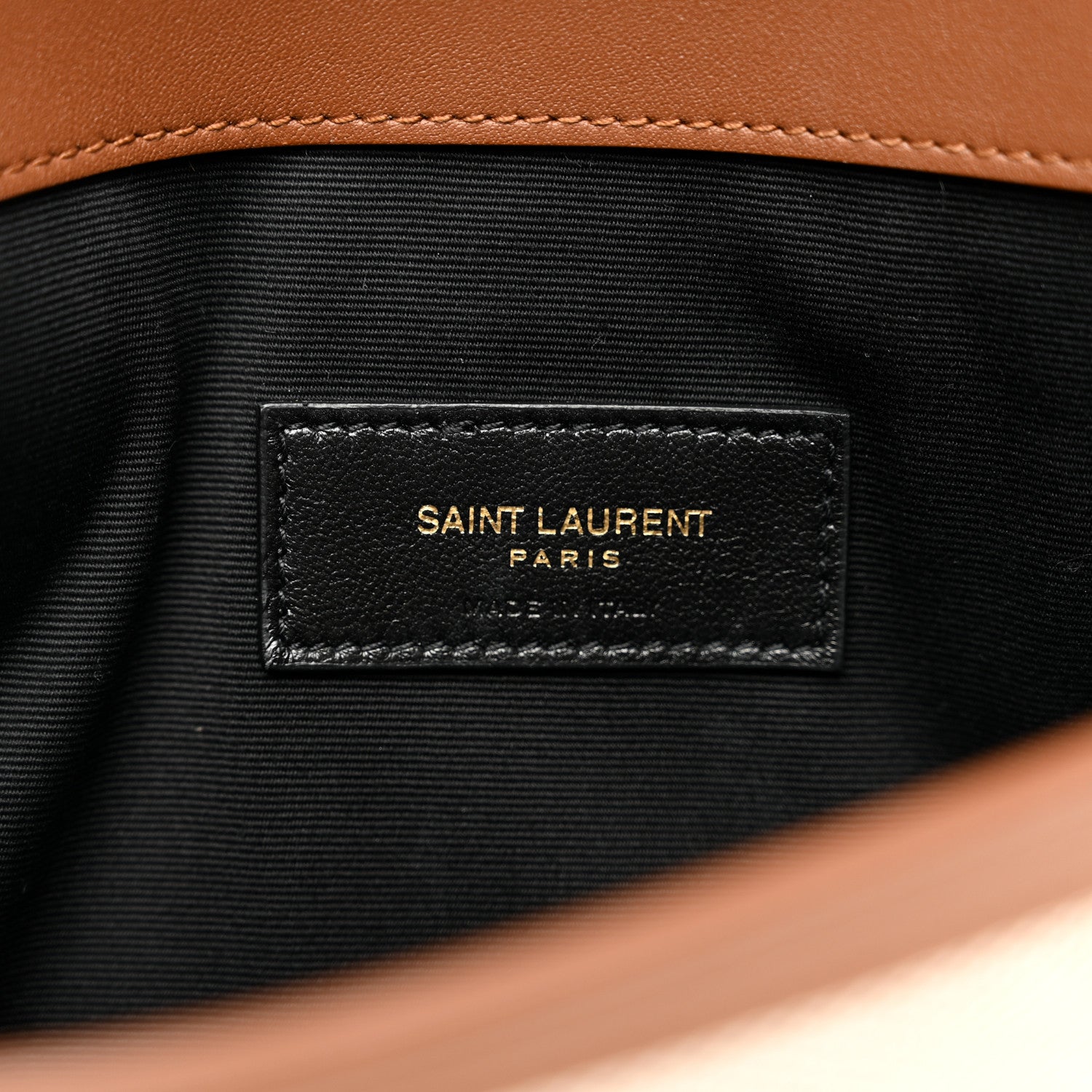 Saint Laurent Canvas Uptown Pouch Natural Beige Brick 6 of 8