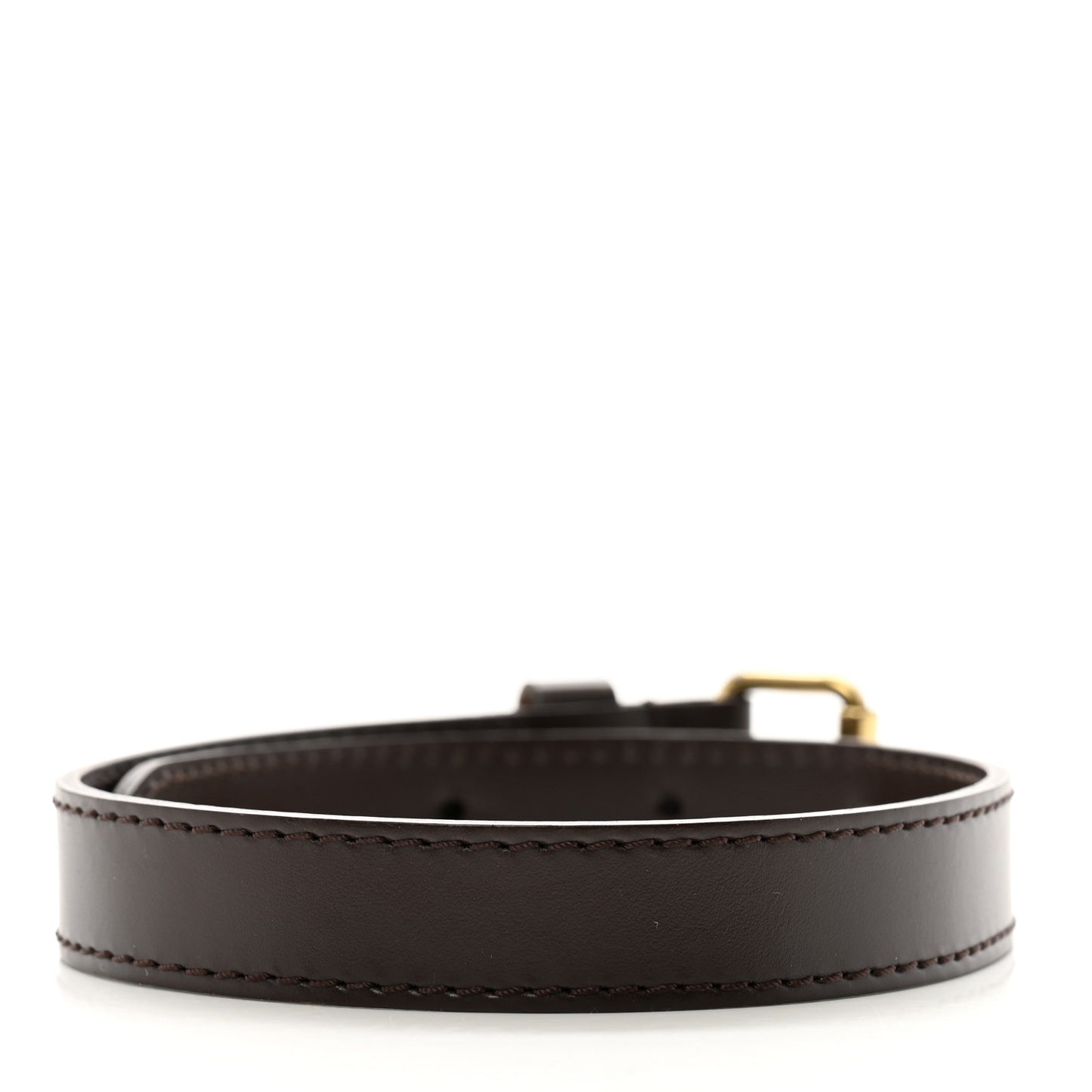Calfskin Bandouliere Strap Extender Brown
