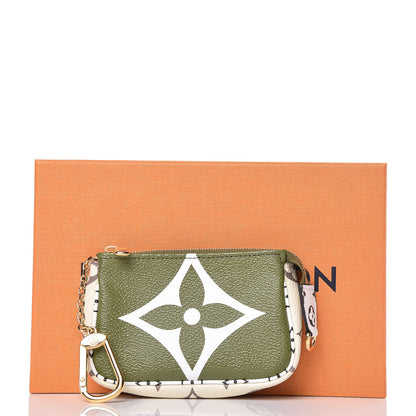 Louis Vuitton Monogram Giant Micro Pochette Accessories Kaki White 8 of 8