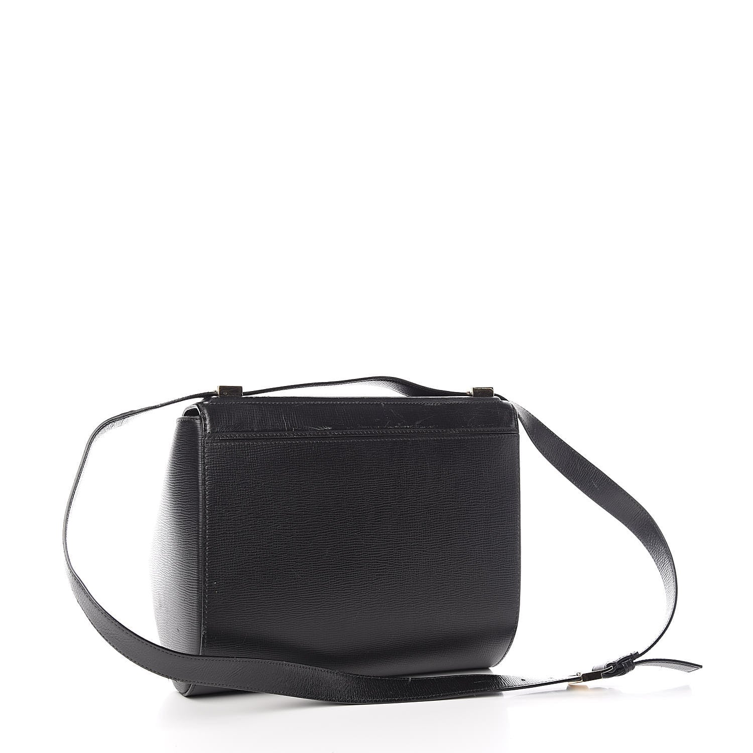 Givenchy Textured Calfskin Medium Pandora Box Crossbody Bag Black 3 of 13