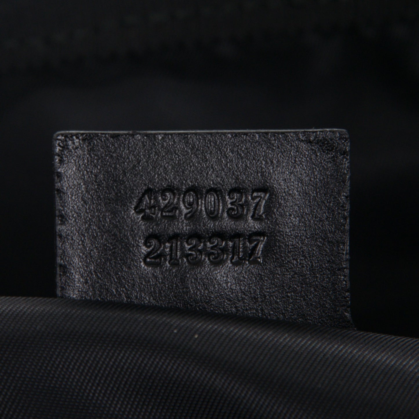 Techno Canvas GucciGhost Double Buckle Backpack Black New Acquamarine