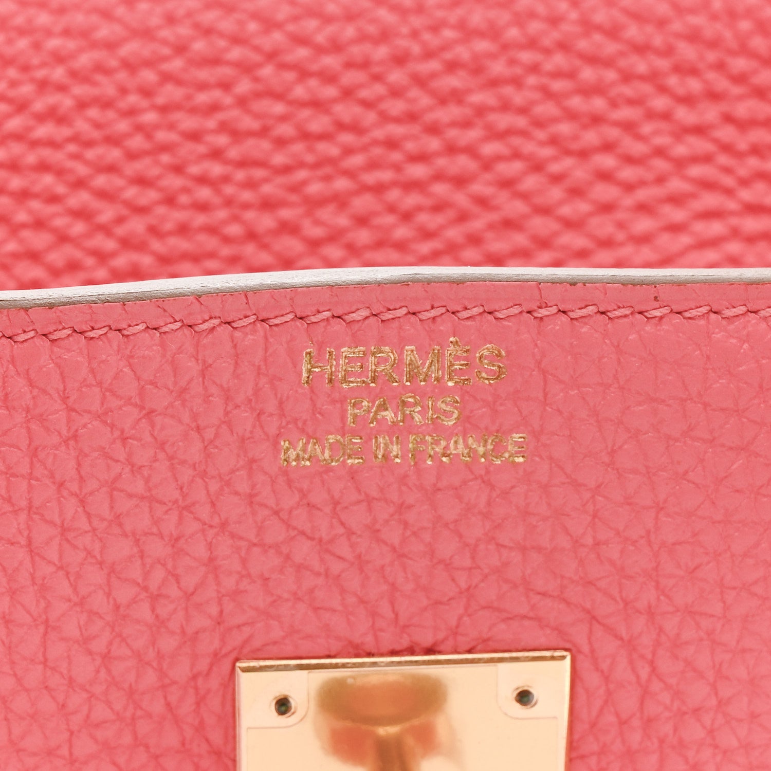 Hermes Togo Birkin 35 Rose Lipstick 5 of 11