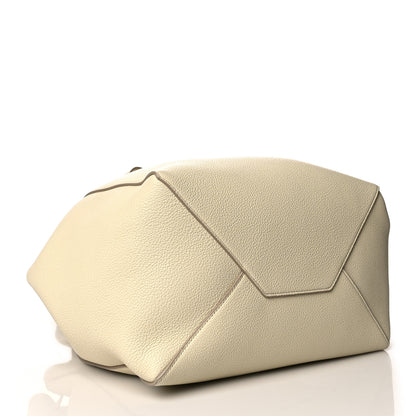 Celine Soft Grained Calfskin Small Belt Cabas Phantom Chalk 4 of 9