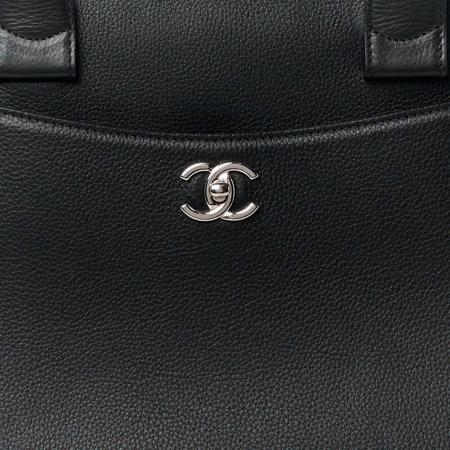 Chanel Grained Calfskin Medium Neo Executive Shopper Tote Black 11 of 18