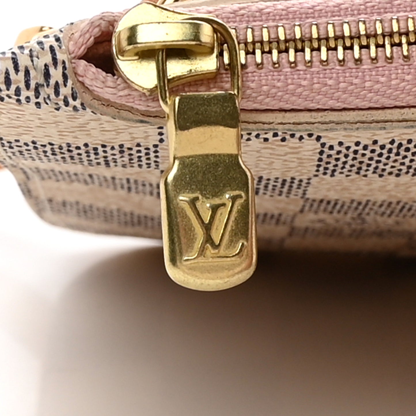 Damier Azur Neverfull MM GM Pochette Rose Ballerine