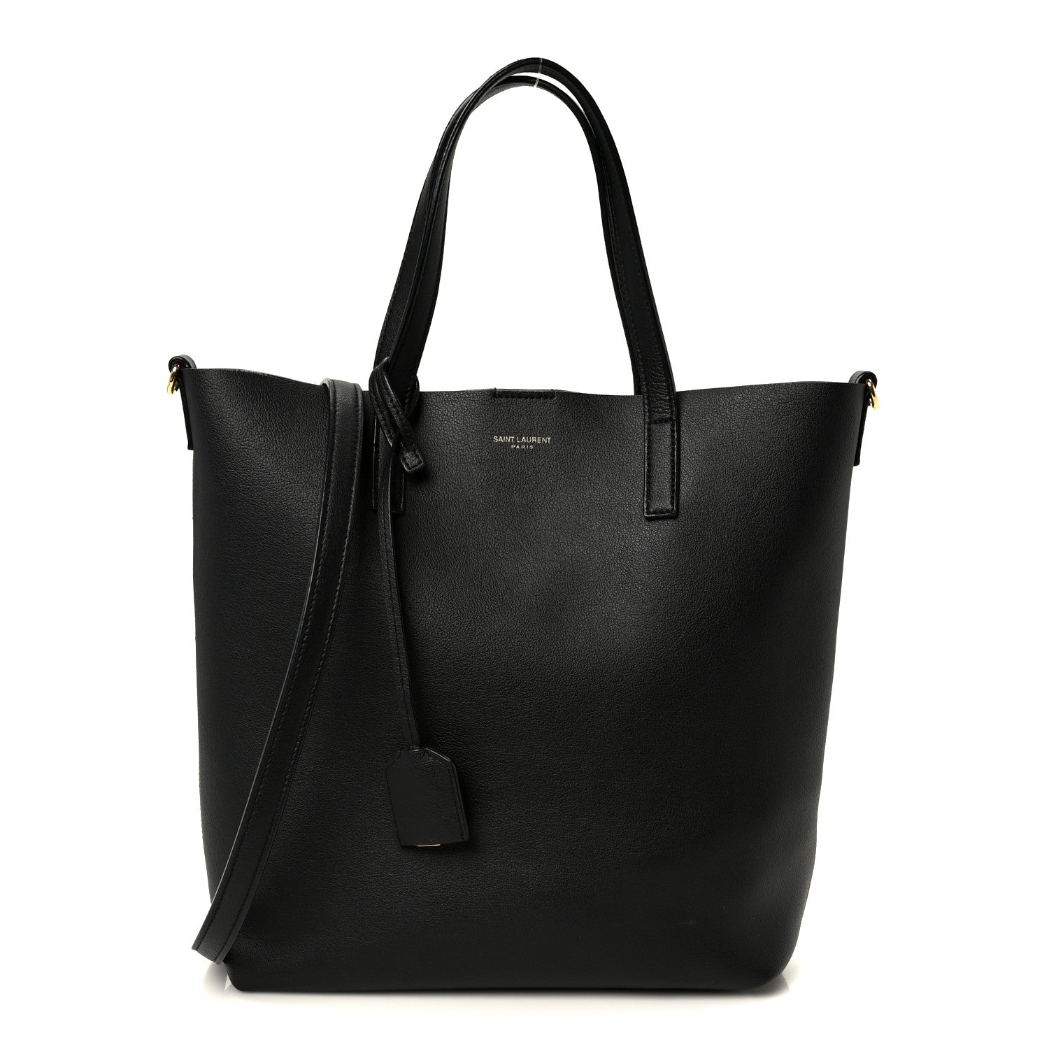 Saint Laurent Calfskin Toy Shopping Tote Black 1 of 9