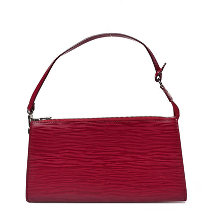 Louis Vuitton Epi Pochette Accessories 24 Fuchsia 1 of 7