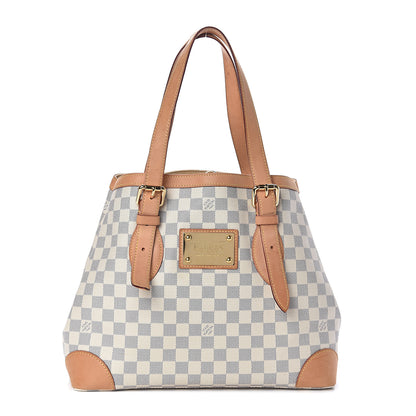Louis Vuitton Damier Azur Hampstead MM 1 of 8