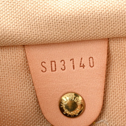 Louis Vuitton Damier Azur Speedy 30 7 of 14
