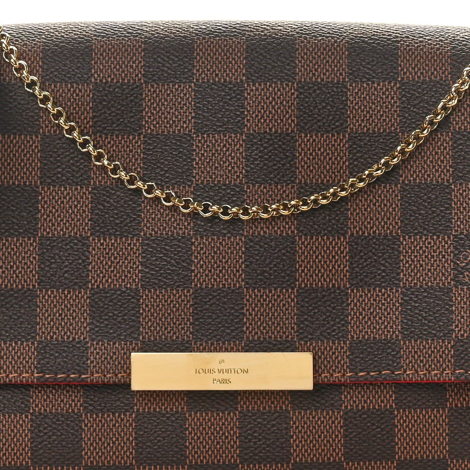 Louis Vuitton Damier Ebene Favorite MM 8 of 10
