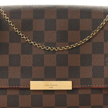 Louis Vuitton Damier Ebene Favorite MM 8 of 10