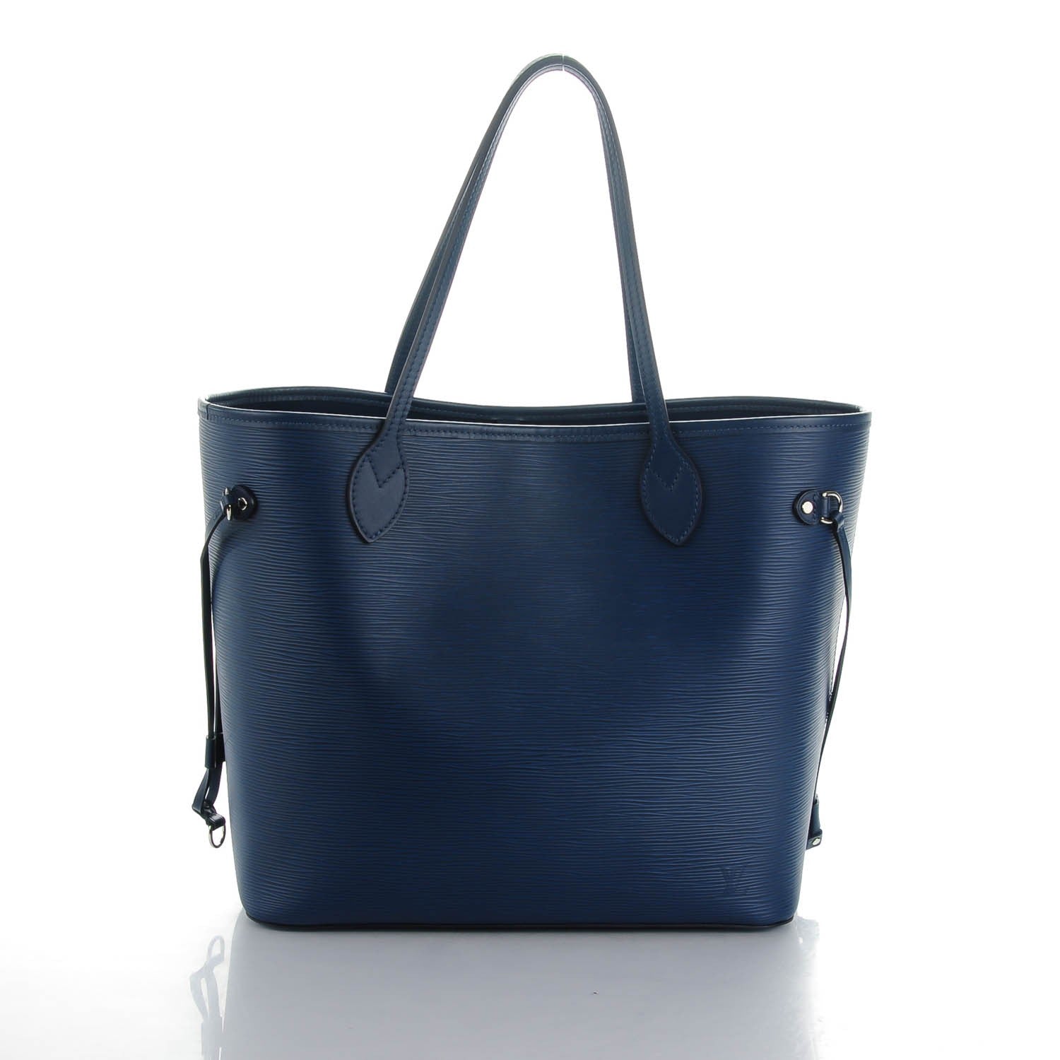 Louis Vuitton Epi Neverfull MM Indigo 3 of 8