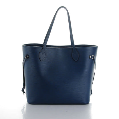 Louis Vuitton Epi Neverfull MM Indigo 3 of 8