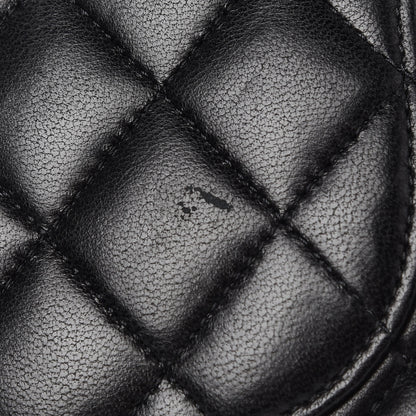 Chanel Lambskin Quilted Medium Double Flap Black 14 of 14