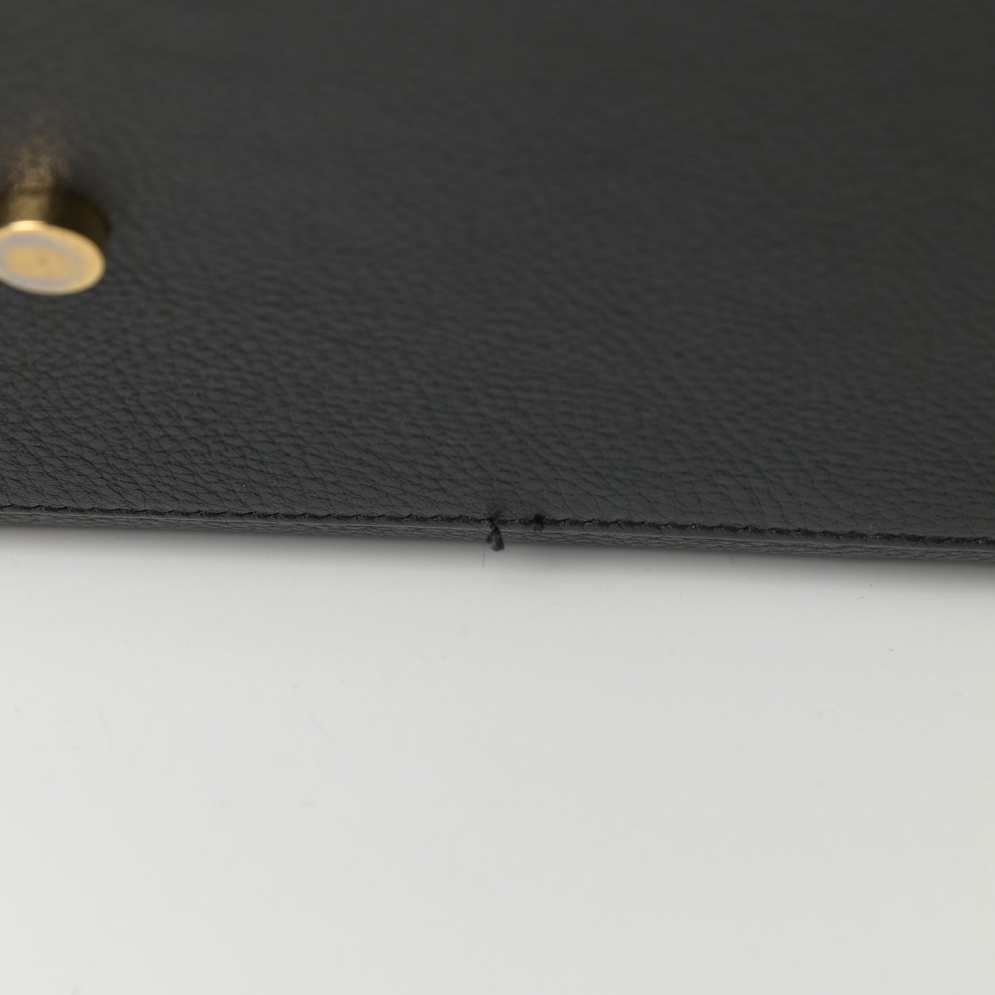 Grained Calfskin Small Sac De Jour Black