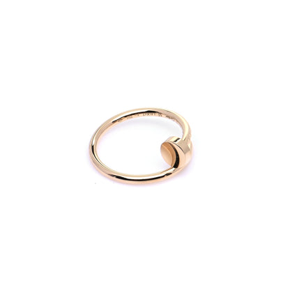 Cartier 18K Yellow Gold Small Juste Un Clou Ring 50 5.25 4 of 7