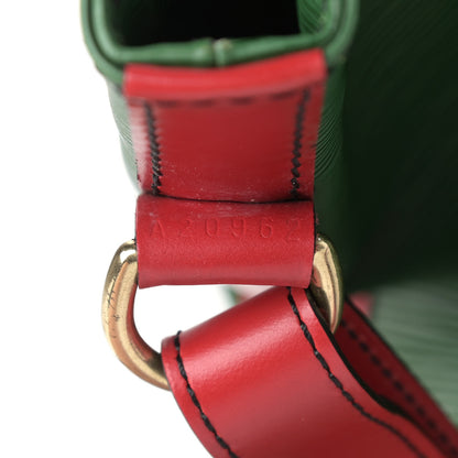 Louis Vuitton Epi Petit Bi-Color Noe Borneo Castillan Red 7 of 12