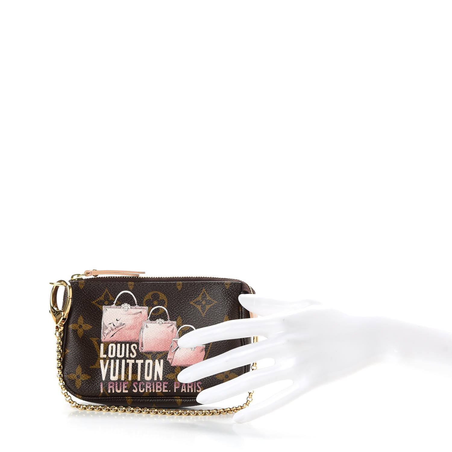 Louis Vuitton Monogram Affiche Mini Pochette Accessories 2 of 8